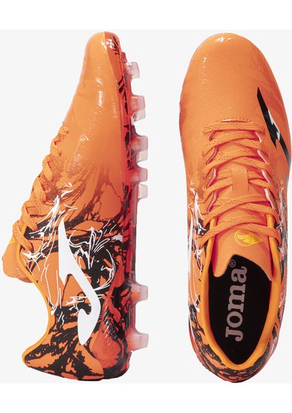 Super Copa 2408 Naranja Negro Fırm Ground Erkek Turuncu Krampon (Çim Zemin) SUPS2408FG fırsatları
