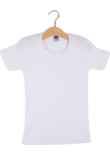 Kız Çocuk Çocuk Ribana Yarım Kollu Fanila Atlet BERRAK-2508