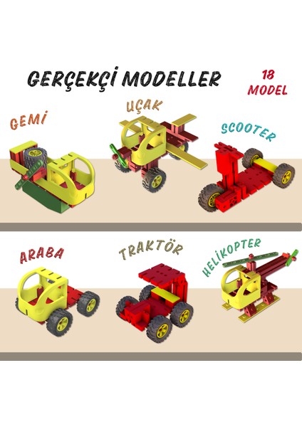 Okul Öncesi Minik Mucitler Eğitim Seti