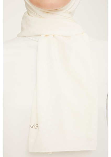 Trend J.Capri Şal 4 - 100 - Kalpli Kırık Beyaz fiyatları