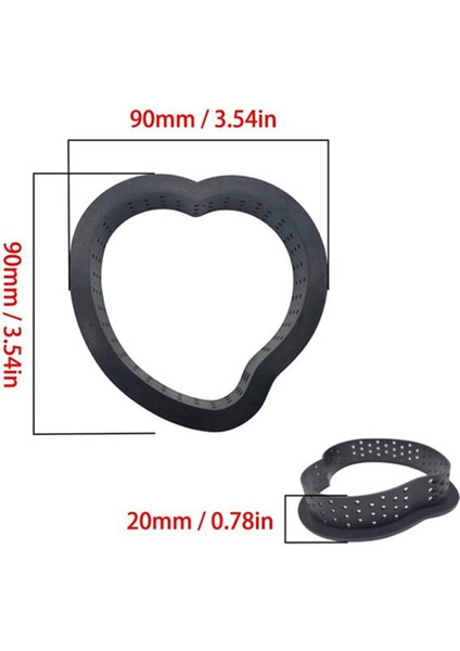 12 Adet Kek Kalıbı Delikli Kesici Kek Halkaları Kek Köpüğü Kalıp Yuvarlak Şekil Kurabiye Kesiciler Daire Pişirme Metal Halka (Yurt Dışından) indirimleri