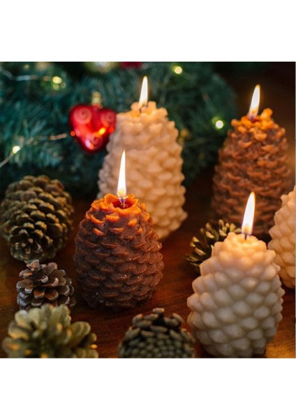 2 Adet Suni Çam Kozalağı Mum Silikon Kalıp Noel Çam Fıstığı Sabun Reçine Kristal Kalıp Tatil Dekorasyon (Yurt Dışından) fırsatları