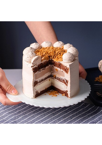 5 Adet Yeniden Kullanılabilir 8 Inç Yuvarlak Mousse Kek Panoları Plastik Kek Tabanı Cupcake Tatlı Tepsisi Ev Düğün Doğum Günü Partisi Için (Yurt Dışından) fırsatları
