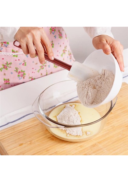 3'lü Paket Spatula Silikon Isıya Dayanıklı, Spatula Silikonu, Kauçuk Spatula 10 Inç, Mutfak Kullanımı A (Yurt Dışından)