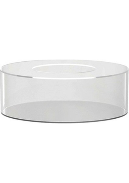 Akrilik Kek Teşhir Panosu Yuvarlak Kek Teşhir Tepsisi Dıy Kek Doldurulabilir Kurulu Tabanı Temizle Kek Standı Araçları, Yuvarlak 20X20X5 cm (Yurt Dışından)