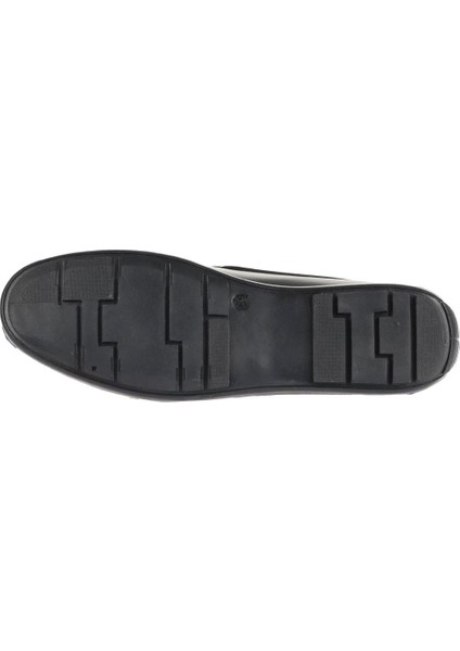 Siyah Deri Erkek Loafer 21MA214 indirimleri