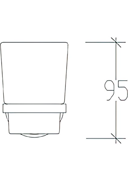 Solo Diş Fırçalık (Model NO:71404)