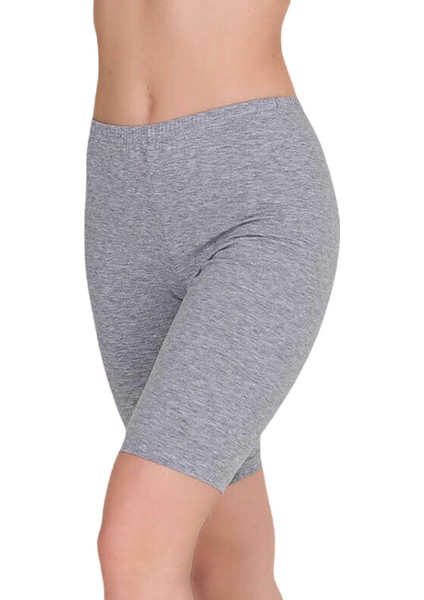 Kadın Likralı Diz Üstü Kısa 6 Lı Tayt BERRAK-2218