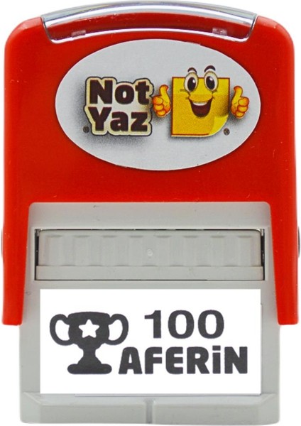 Not Yaz Express Hazır Öğretmen Kaşesi OGK 8674 100 Aferin