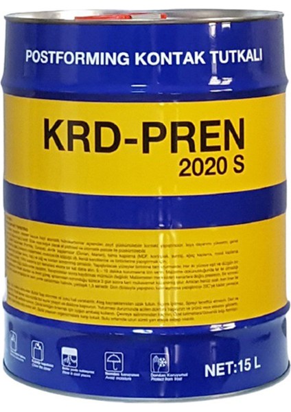 Krd Pren 2020 Şeffaf Postforming & Kontak Tutkal (15 Lt)