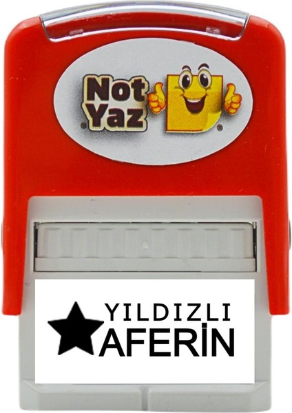 Not Yaz Express Hazır Öğretmen Kaşesi OGK 8674 Yıldızlı Aferin