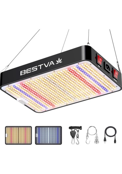 DC1000W Bitki Yetiştirme Lambası Full Spectrum Bitki Yetiştirme Ledi Grow Lamp Plant Light