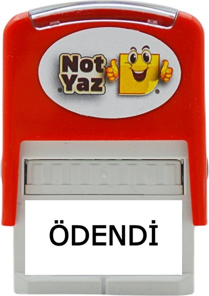 Not Yaz Express Hazır Muhasebe Kaşesi HMK 8667 Ödendi