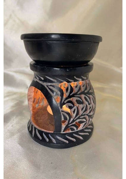 Buhardanlık Obsidye Taşı El Işi Feng Shui Çiçek Sembolü Buhurdanlık fiyatları