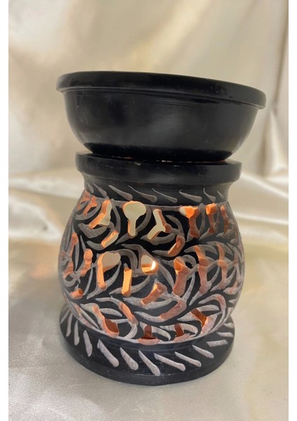 Buhardanlık Obsidye Taşı El Işi Feng Shui Çiçek Sembolü Buhurdanlık modelleri