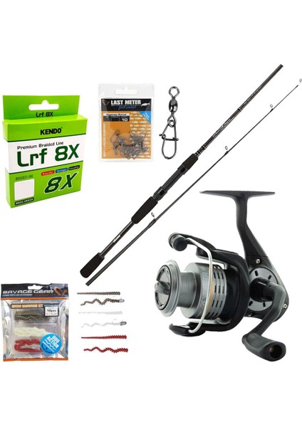 Okuma Lrf Olta Seti Okuma Wave Power 213 cm 0-8 gr Lrf Kamışı&okuma Revenger Rv-25 Fd Olta Makinesi