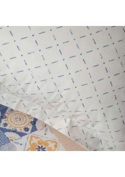 Maude Çift Kişilik Pike Takımı Indigo