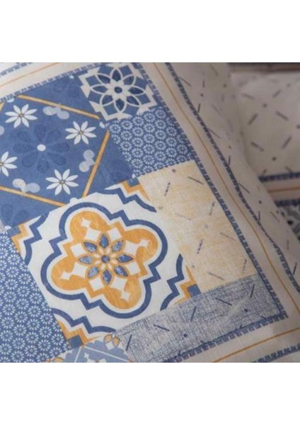 Maude Çift Kişilik Pike Takımı Indigo