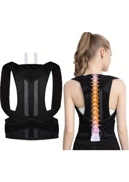Ayarlanabilir Medikal Dik Duruş Sırt Korsesi Kadın Erkek Portür Önleyici Dik Duruş Sporcu Korsesi fiyatları