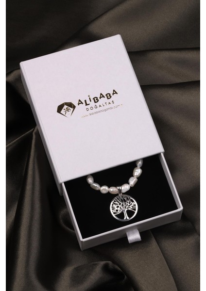 Inci Doğal Taş Özel Tasarım 925 Ayar Gümüş Kolye modelleri