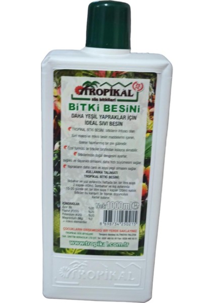 Daha Yeşil Yapraklar Için Bitki Besini 1000ML