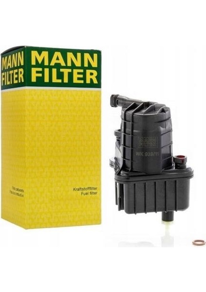 Mazot Filtre Renault Clio 3 Modus - Grans Modus 1,5 Dci 7701061578 WK939/11X Mann