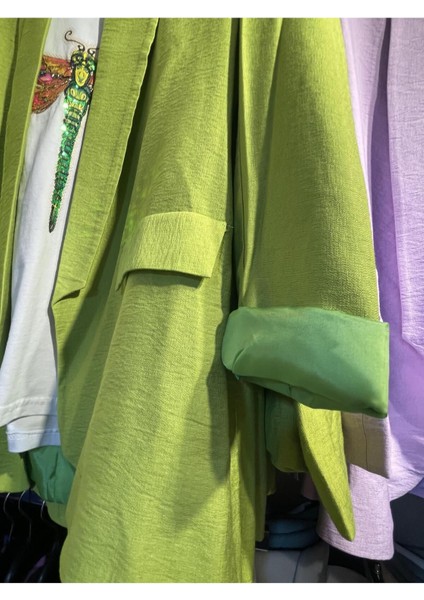 Keten Blazer Ceket Tapered Pantolon Takım fırsatları