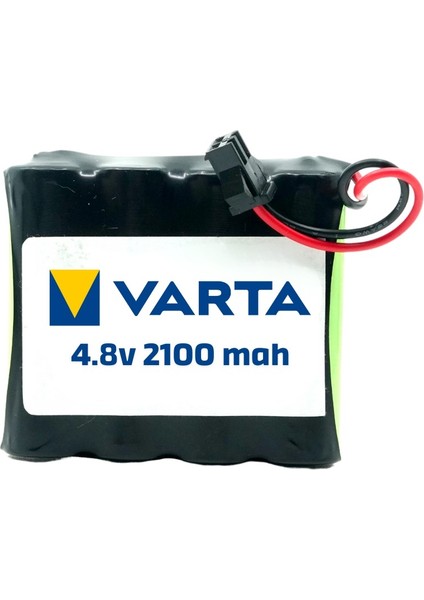 4.8V 2100MAH Siyah Soketli Ni-Mh Oyuncak Araba Pili