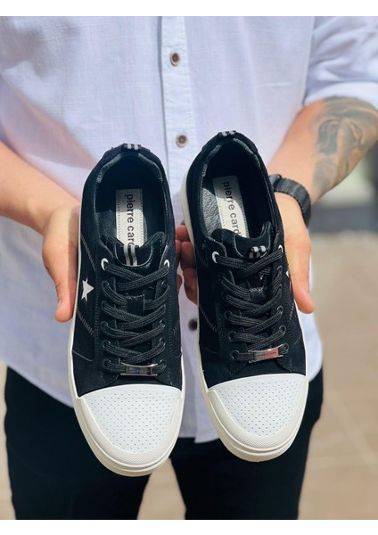 10207 Deri Yıldızlı Erkek Günlük Sneaker Ayakkabı fırsatları