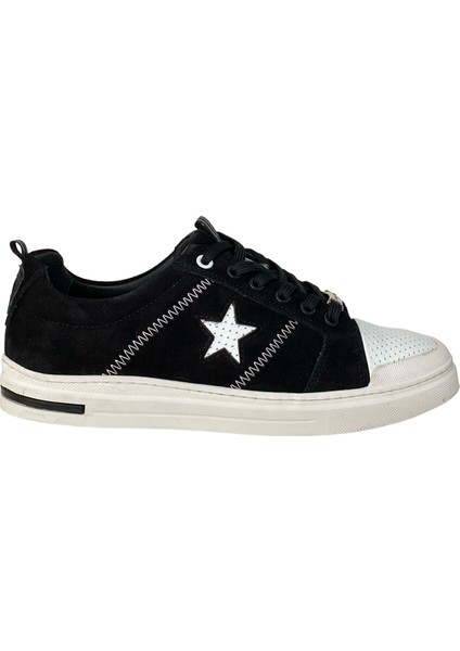 10207 Deri Yıldızlı Erkek Günlük Sneaker Ayakkabı indirimleri