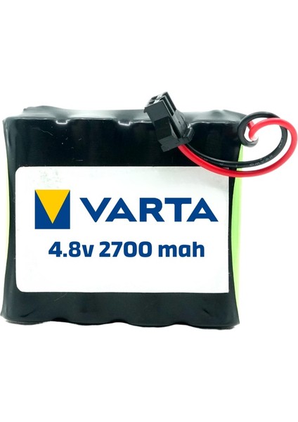 4.8V 2700MAH Siyah Soketli Ni-Mh Oyuncak Araba Pili