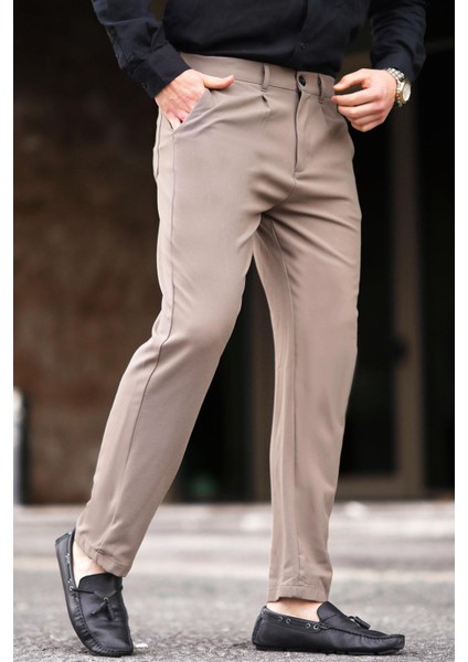 Vizon Regular Fit Düz Kesim Yan Cepli Erkek Pantolon 6540 fiyatları