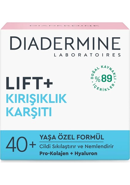 Lift+Kırışık Karşıtı +40 Yaş Özel Formül 50 ml
