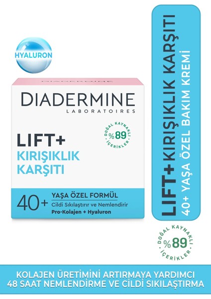 Lift+Kırışık Karşıtı +40 Yaş Özel Formül 50 ml