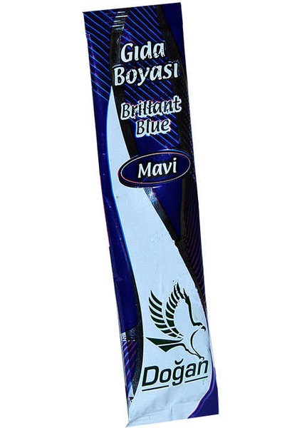 CLZ214 Pasta Şerbet Slime Gıda Boyası Mavi Toz 9 gr Paket modelleri