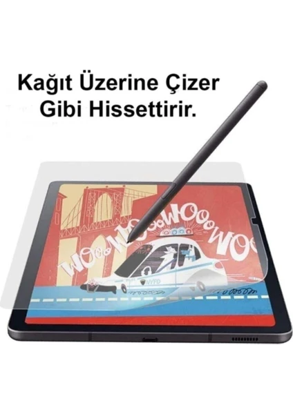 iPad Air 11 İnç M2 2024 Uyumlu Ekran Koruyucu Paper Like Kağıt Hisli Ekran Koruyucu