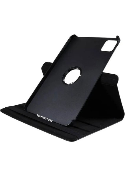 Xiaomi Pad 6 11 Inç Uyumlu 360° Dönebilen Standlı Tablet Kılıfı Ekran Koruyucu ve Kalem Seti Siyah fiyatları