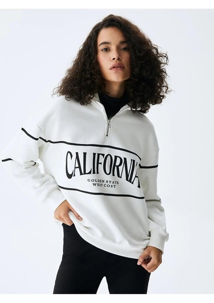 CAYENE Baskılı Kadın Sweatshirt 11248105960154