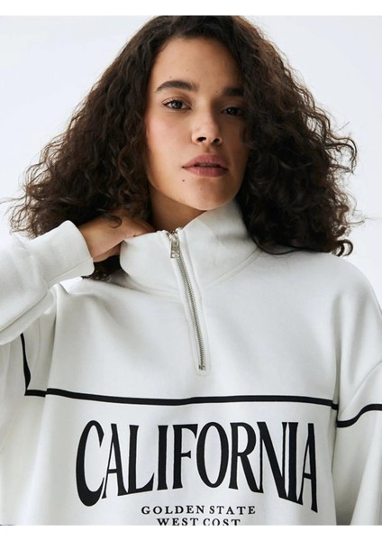 CAYENE Baskılı Kadın Sweatshirt 11248105960154