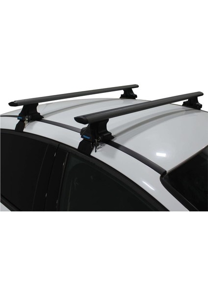 Bmw Serie 5 (E61) Touring 2003-2010 Arası ile Uyumlu Tavan Barı Trophy Bars Ara Atkı Siyah