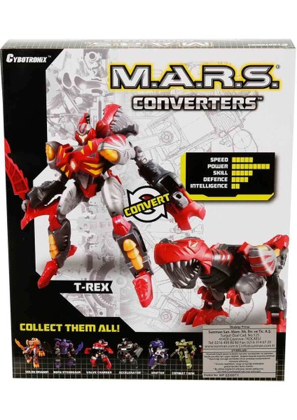 M.a.r.s. Dönüşebilen Robot Dinozor - T-Rex