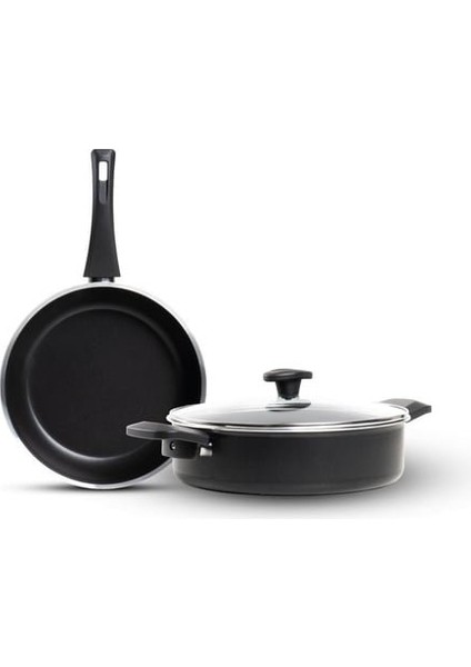 Taff NR12262SET3 3 Parça SET26 cm Tava 26 cm Sığ Tencere