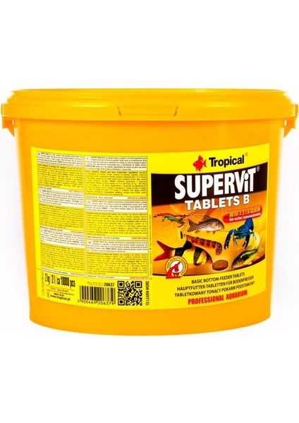 Tropıcal Supervıt Tablets B 100 gr