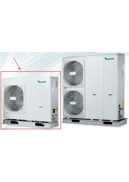 Iotherm Monoblok 5 kW (15695 BTU) Isı Pompası (IO-MM 50)  A+++