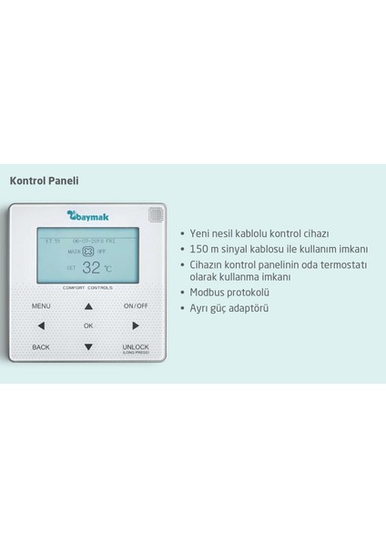 Iotherm Monoblok 5 kW (15695 BTU) Isı Pompası (IO-MM 50)  A+++