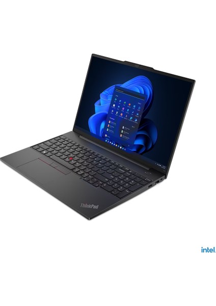 21JN0005TX, Thinkpad E16 Gen1, I5-1335U, 16&quot; Wuxga, 8gb Ram, 512GB Ssd, Paylaşımlı Ekran Kartı, Free Dos, Notebook