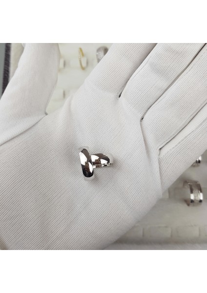 925 Ayar Gümüş 6mm Klasik Alyans fırsatları