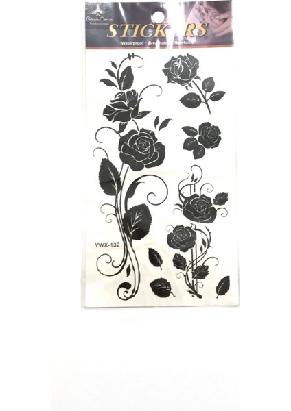 Geçici Dövme Tattoo Stıckers 4paket EASTERN-0315