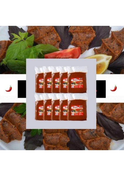 Vakumlu Çiğköfte 1 kg x 10