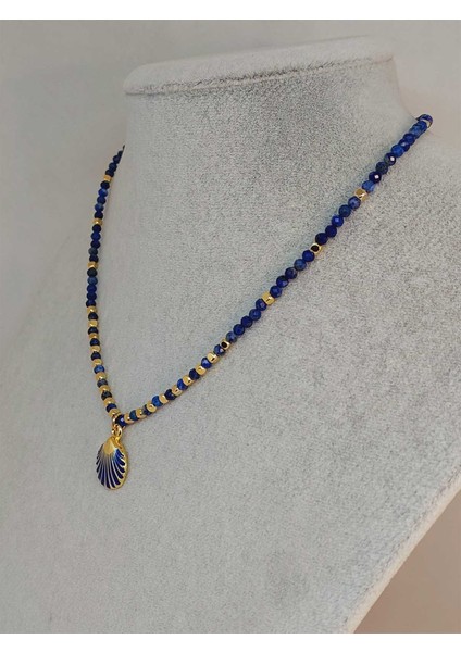 Lapis Taşı 3mm Deniz Temalı Tasarım Kolye (49812) fırsatları